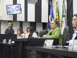 Paula Calil evita confirmar candidatura à reeleição e aguarda mudança no regimento da Câmara