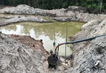 Batalhão Ambiental fecha garimpo ilegal e apreende maquinários em Colniza