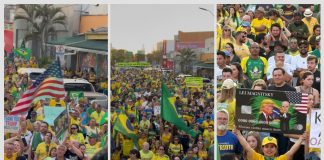 7 de Setembro: bolsonaristas ocupam Praça do Choppão em Cuiabá com atos pró-anistia