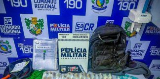 Força Tática prende faccionado e recupera mais de R$ 11 mil furtados de agência bancária