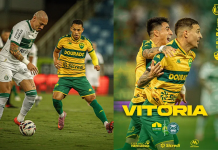 Cuiabá vence o líder Coritiba e mantém esperança de acesso na Série B