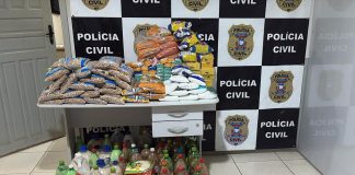 Polícia Civil e MPE apreendem itens de cestas básicas desviados de programa do Governo