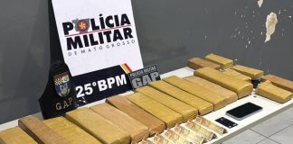 Polícia Militar prende homem com 18 tabletes de maconha em Várzea Grande