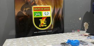 Faccionado é preso pela Polícia Militar com 122 porções de cocaína em Várzea Grande