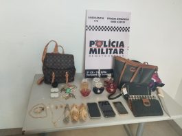 Três suspeitos são detidos pela Polícia Militar após roubo a residência em cidade de MT