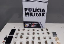 Força Tática prende homem com diversas porções de drogas em Várzea Grande