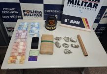 Rotam apreende menor faccionado com porções e tablete de maconha em cidade de MT
