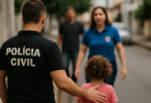 Polícia Civil e Conselho Tutelar socorrem criança perdida e localizam família