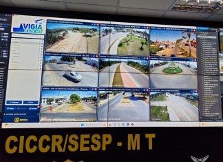 Câmeras do Vigia Mais MT permitem ao Governo recuperar R$ 19,6 milhões em veículos roubados e furtados
