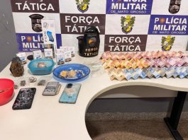 Força Tática prende suspeitos por tráfico de drogas e diversas passagens criminais