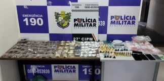 PM prende dupla de faccionados por tráfico e apreende porções de super maconha e cocaína
