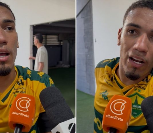 Denilson desabafa após vitória na despedida da temporada sem o acesso: “É tristeza mesmo”