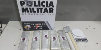 Força Tática prende dois homens e apreende tabletes e porções de maconha em Várzea Grande