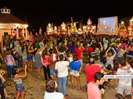 Parque Tia Nair recebe evento natalino com chegada do Papai Noel
