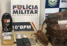 Polícia Militar prende homem e recupera módulos de caminhões furtados avaliados em R$ 150 mil