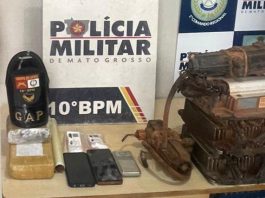 Polícia Militar prende homem e recupera módulos de caminhões furtados avaliados em R$ 150 mil