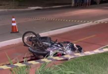 Motociclista de 20 anos morre após colisão com poste em Sorriso