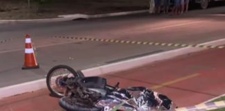 Motociclista de 20 anos morre após colisão com poste em Sorriso