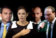 Michelle se manifesta sobre embate com filhos de Bolsonaro