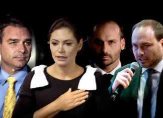 Michelle se manifesta sobre embate com filhos de Bolsonaro