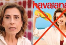 Direita no Brasil boicota Havaianas após comercial com Fernanda Torres