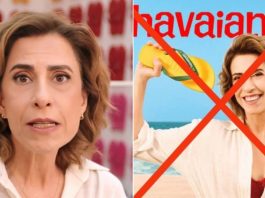 Direita no Brasil boicota Havaianas após comercial com Fernanda Torres