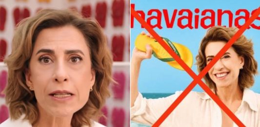 Direita no Brasil boicota Havaianas após comercial com Fernanda Torres