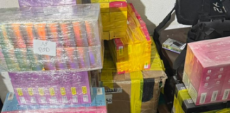 Companhia Raio prende homem com mais de 5 mil cigarros eletrônicos ilegais em Cuiabá