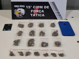 Força Tática prende homem com porções de maconha em Várzea Grande