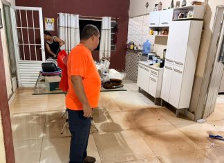 Defesa Civil de Cuiabá faz diversos atendimentos após chuva superior a 100mm na capital