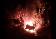 Casal morre carbonizado dentro de veículo que pegou fogo no interior de MT