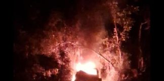 Casal morre carbonizado dentro de veículo que pegou fogo no interior de MT