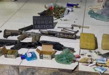 Força Tática apreende diversas armas de fogo, munições e drogas em Rondonópolis