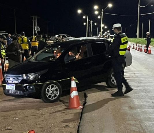 Operação Lei Seca resulta em três autuações criminais na MT-040 de acesso a Santo Antônio de Leverger