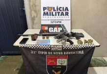Polícia Militar prende faccionado com armas de fogo e munições em cidade de MT