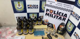 Polícia Militar prende suspeito por tráfico de drogas no bairro Pedra 90