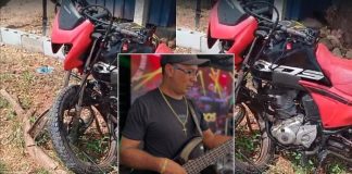 Integrante da banda ‘Os Amigos’ fica gravemente ferido em batida entre motocicletas em Cuiabá