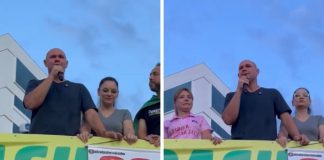 Manifestação “Acorda Brasil” reúne lideranças e apoiadores na Praça do Choppão, em Cuiabá