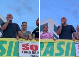 Manifestação “Acorda Brasil” reúne lideranças e apoiadores na Praça do Choppão, em Cuiabá