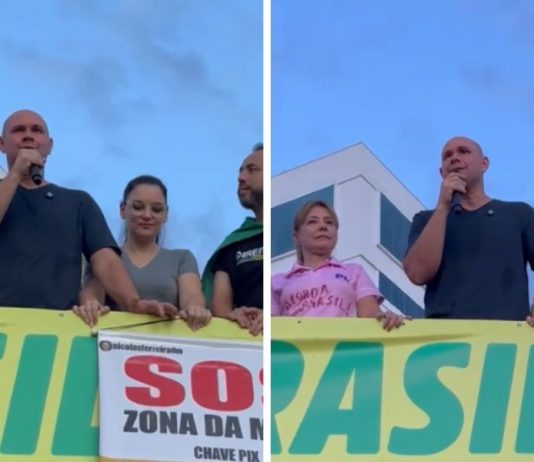 Manifestação “Acorda Brasil” reúne lideranças e apoiadores na Praça do Choppão, em Cuiabá