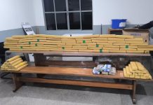 Polícia Militar apreende mais de 130 tabletes de entorpecente durante abordagem em Guiratinga