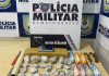 Rotam prende dois homens por tráfico de drogas e apreende 38 porções de entorpecentes