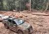 Batalhão Ambiental da PM apreende mais de 174 m³ de madeira ilegal durante fiscalização em Marcelândia