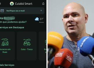 Prefeito incentiva uso de aplicativo para agilizar pedidos de tapa-buracos em Cuiabá