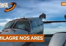 Avião-ambulância cai em pista rural no Mato Grosso durante resgate de paciente