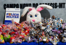 Polícia Militar frustra evento e apreende ovos de Páscoa que seriam distribuídos por facção