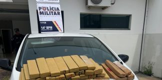 Polícia Militar prende dois faccionados com 42 tabletes de entorpecentes