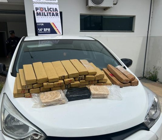 Polícia Militar prende dois faccionados com 42 tabletes de entorpecentes