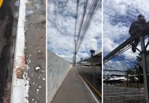 Trabalhador sofre queda e bate a cabeça durante montagem de estrutura no Parque das Águas