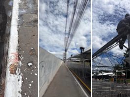 Trabalhador sofre queda e bate a cabeça durante montagem de estrutura no Parque das Águas